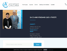 Tablet Screenshot of calcara.it